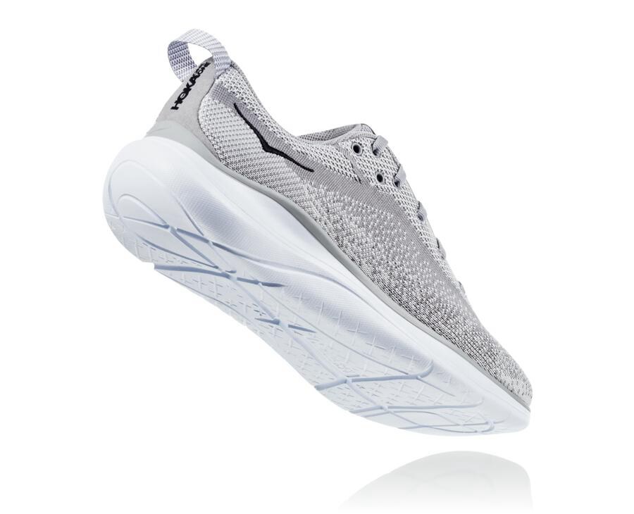 Running Shoes Womens - Hoka One One Hupana Flow - Grey - IHPKVCU-61